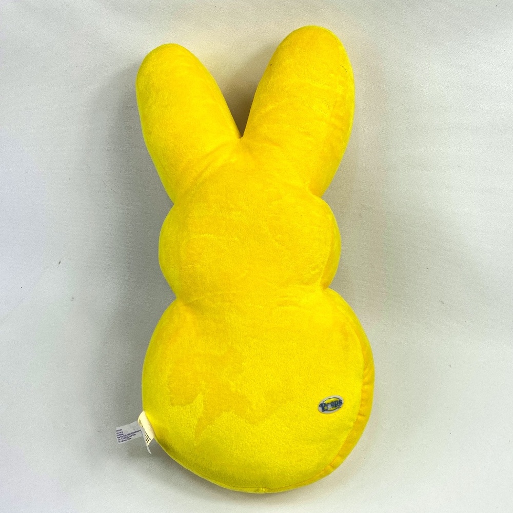 Peeps 2019 Plush 17 " Yellow Bunny Rabbit Stuffed Animal Easter